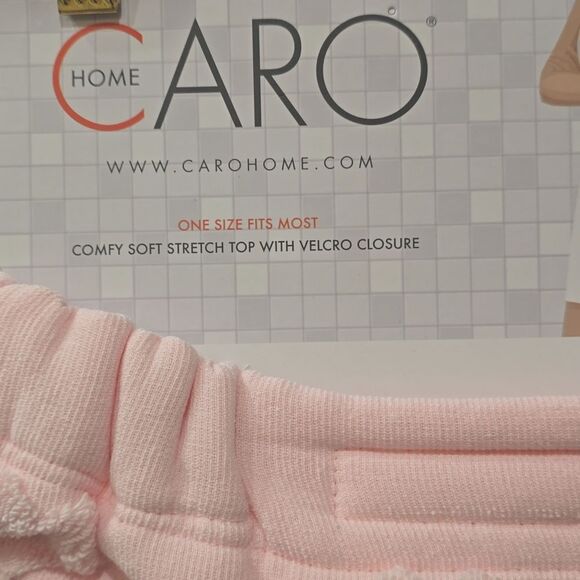 Caro Home Heart Embossed Towel Wrap - Picture 5 of 5